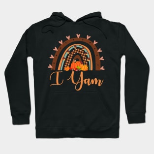 Thanksgiving Matching Couple She's My Sweet Potato I Yam Set Hoodie